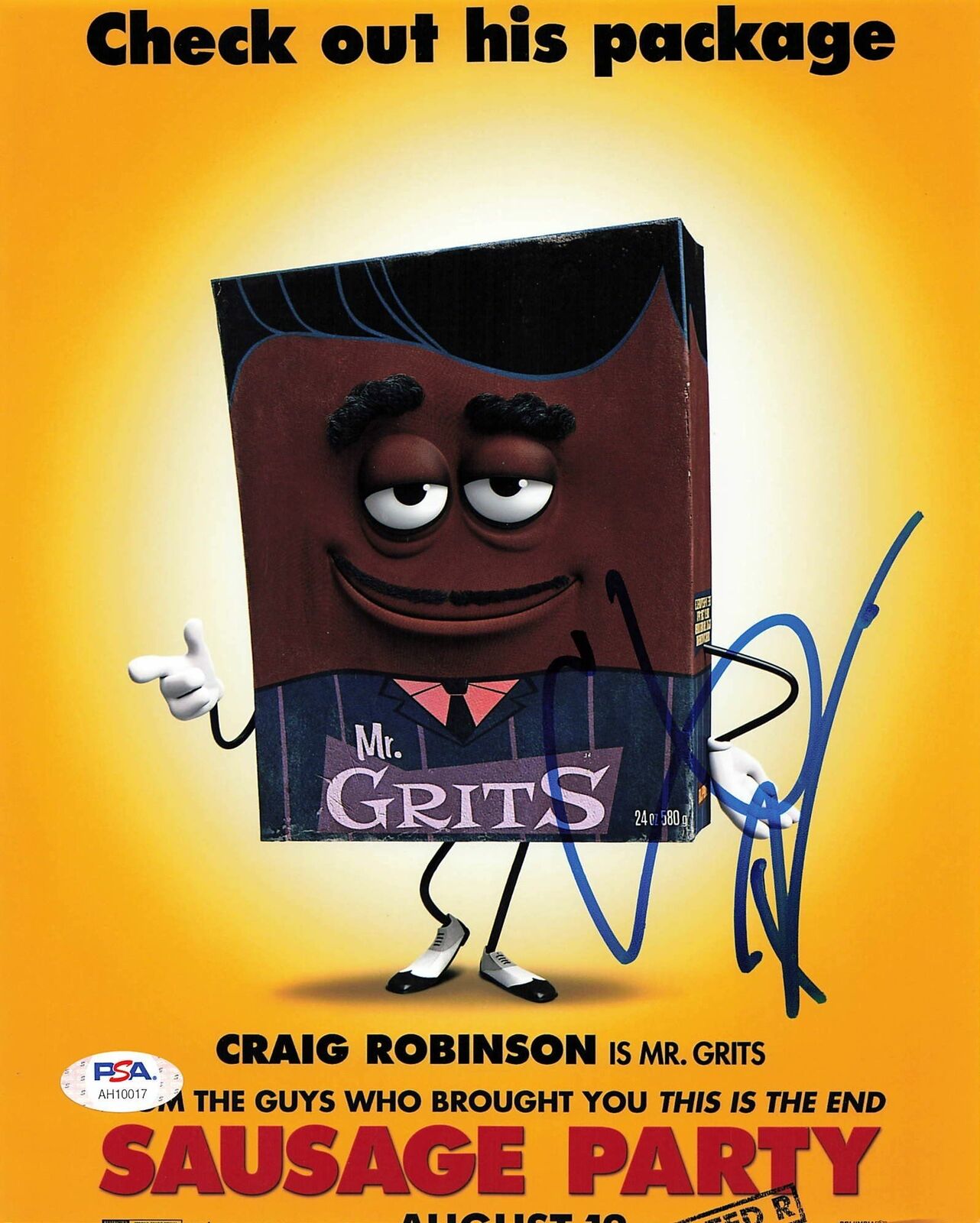 Craig Robinson signed 8x10 Photo Poster painting PSA/DNA Autographed