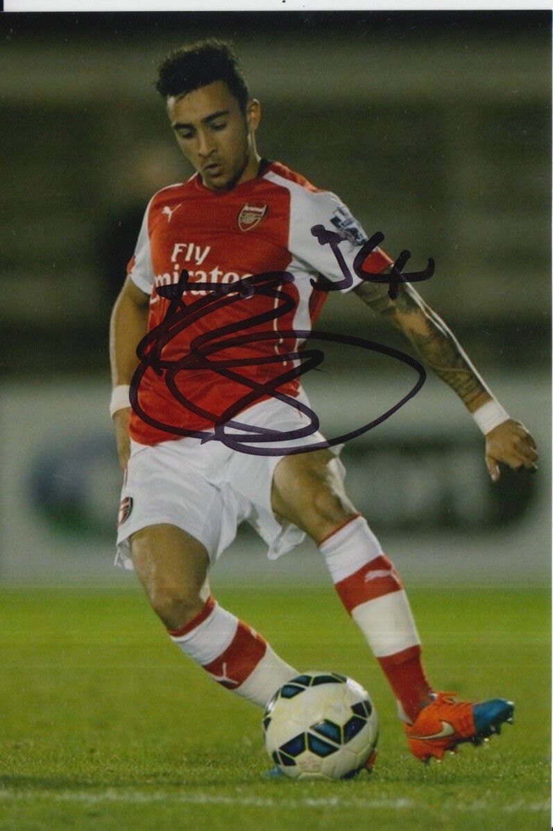 ARSENAL HAND SIGNED BRANDON ORMONDE-OTTEWILL 6X4 Photo Poster painting 1.