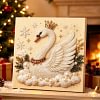 DIY Pearl Painting - Handmade Self - Adhesive Pearls - Chirstmas Swan