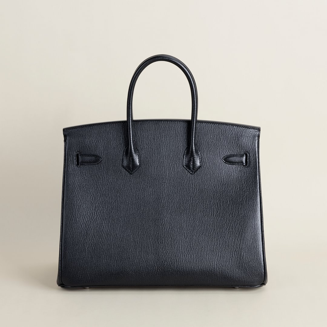 Birkin 35cm Chevre 89 Noir PHW