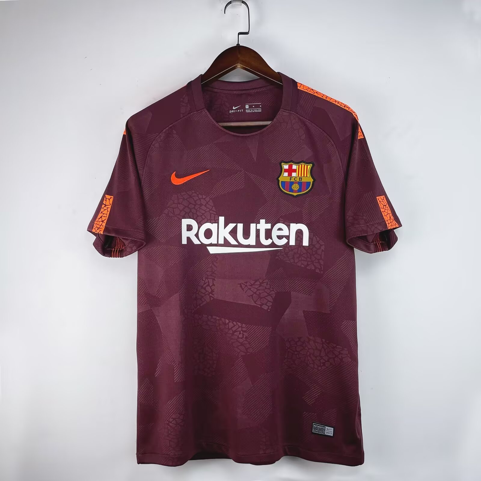 Retro Barcelona 17/18 Third Away Football Shirt Thai Quality