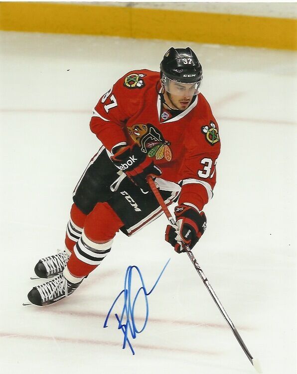 Chicago Blackhawks Brandon Pirri Signed Autographed 8x10 Photo Poster painting COA B