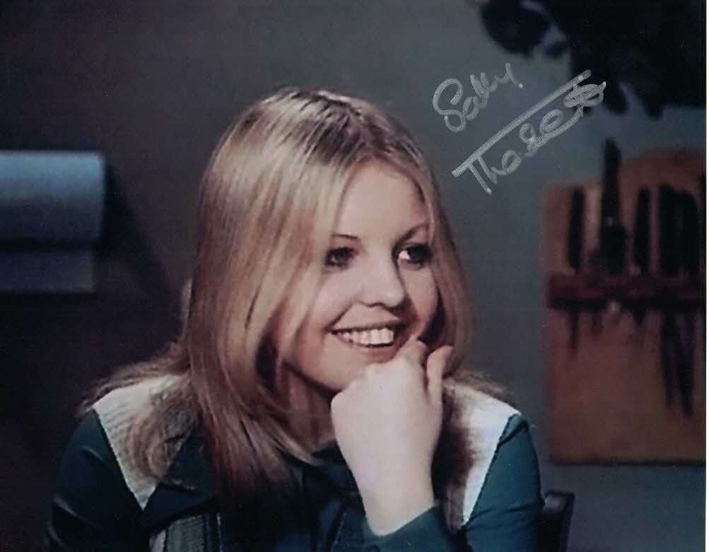 SALLY THOMSETT - Man About The House hand signed 10 x 8 Photo Poster painting