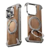 Walnut Magnetic Bezel-less Solid Wood Phone Case