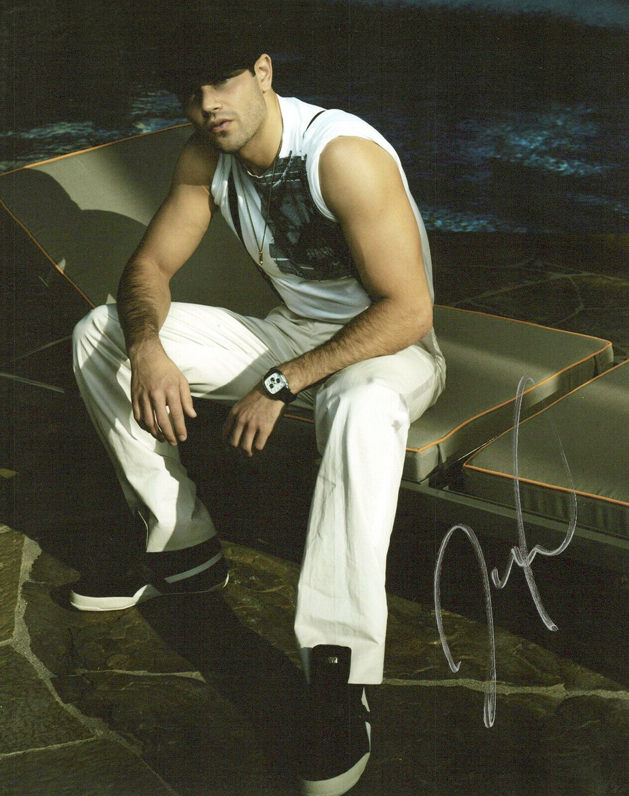 Jesse Metcalfe head shot autographed Photo Poster painting signed 8x10 #1