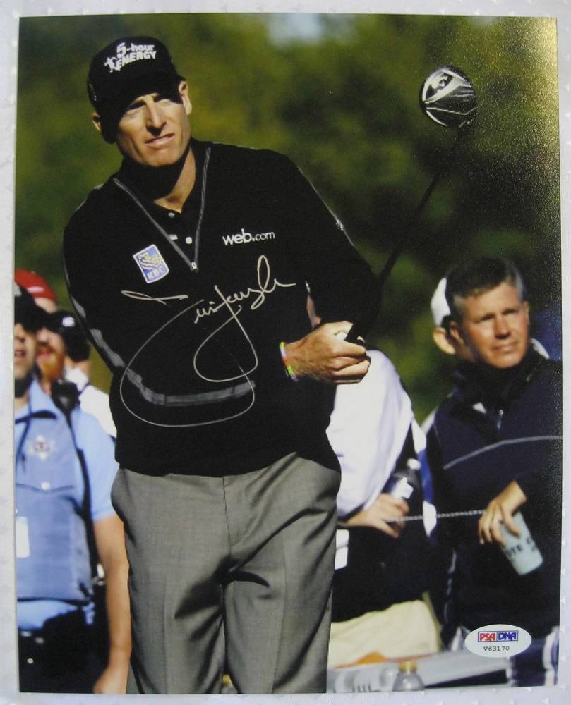 Jim Furyk Hand Signed PGA 8x10 Autograph Photo Poster painting Auto Golf PSA/DNA COA