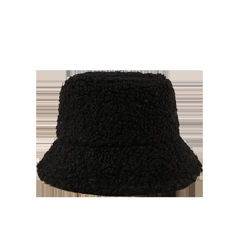 New Autumn And Winter Hats Fisherman Hat Warm And Cold Sunshade Wide-brimmed Face Small Basin Hat Korean Trend