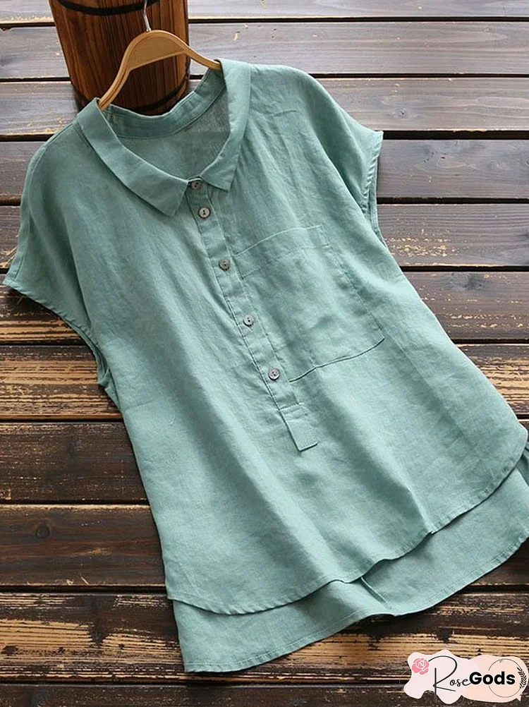 Shift Casual Cotton Blouse