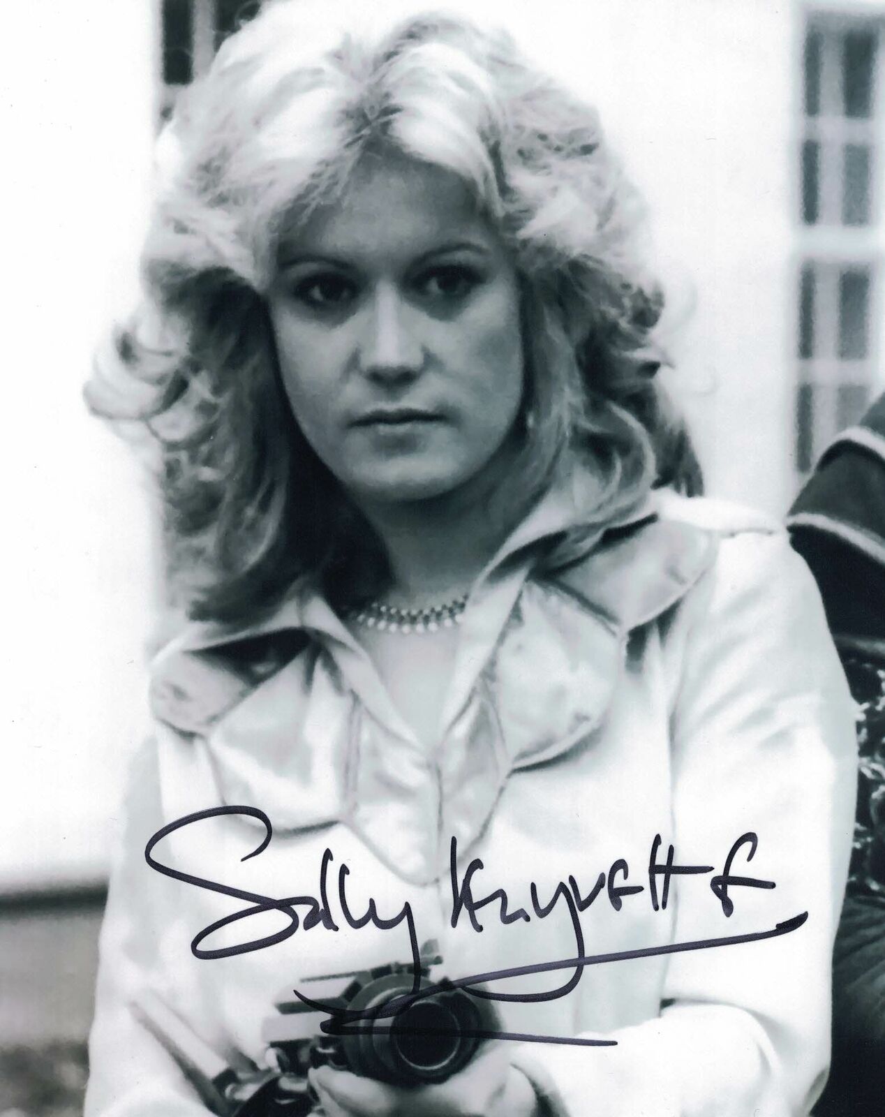 SALLY KNYVETTE - Jenna in Blake's 7 hand signed Photo Poster painting