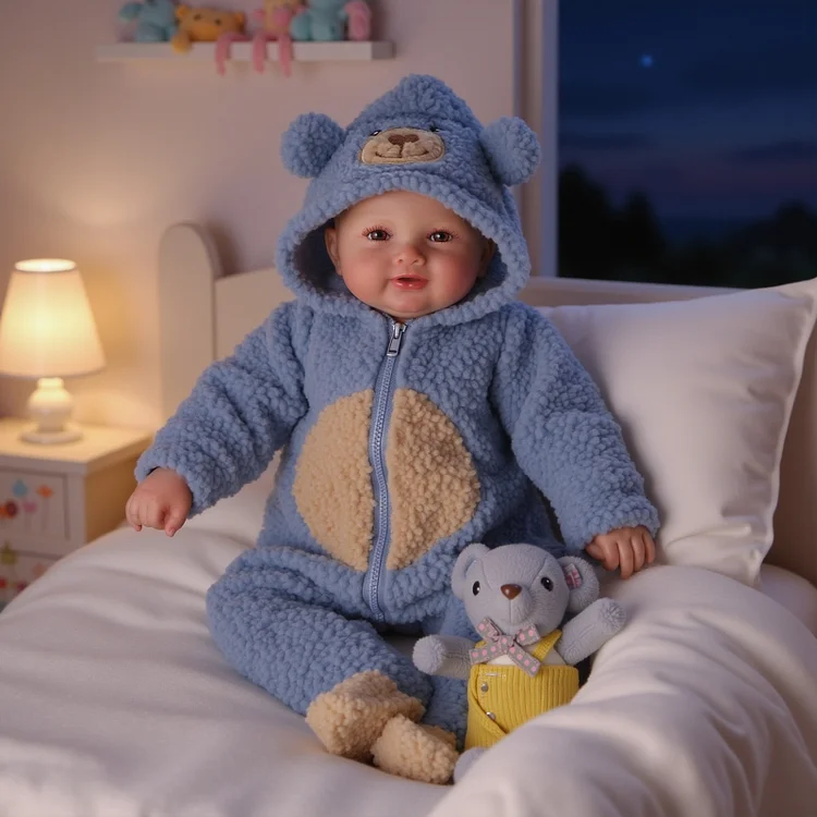 Babeside Smiling Reborn Baby Benson 20'' Little Infant Boy Best Gift for Kids