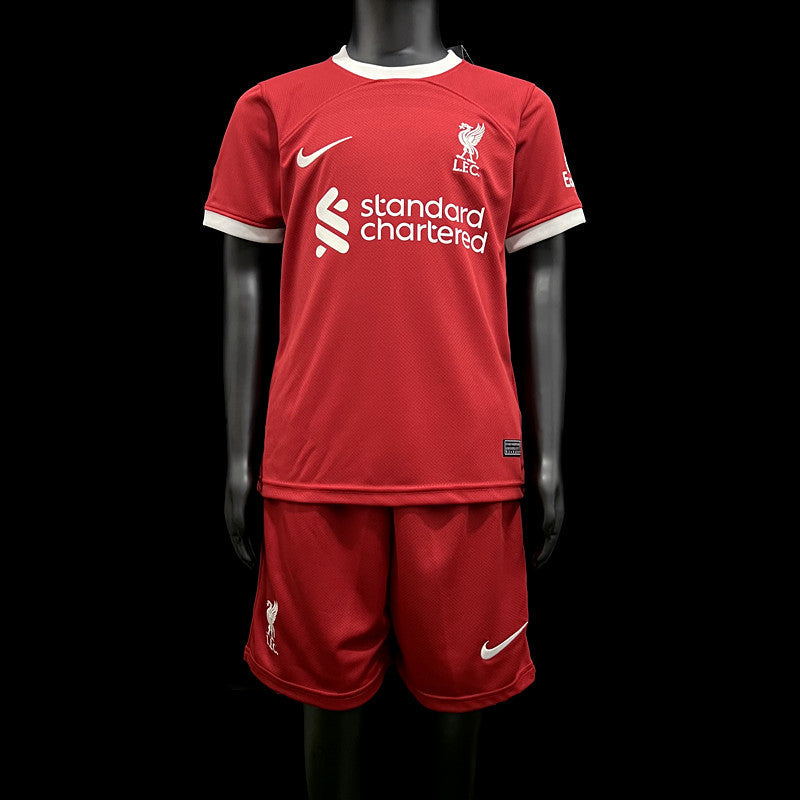 Kit Enfant Liverpool Maillot De Fou, site maillot de foot pas cher