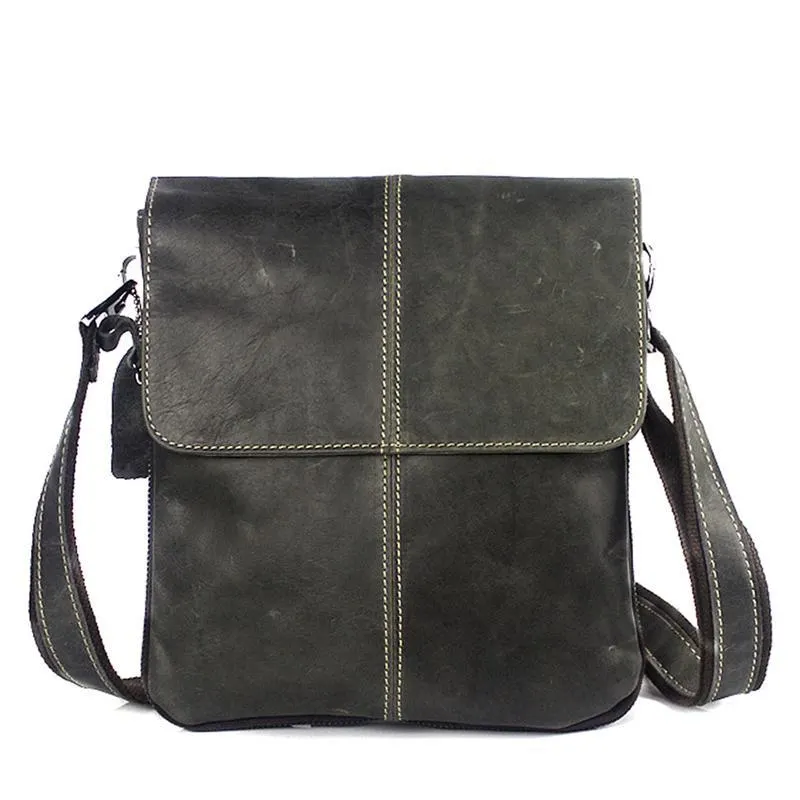 Durable Leather Stitching Crossbody Bags