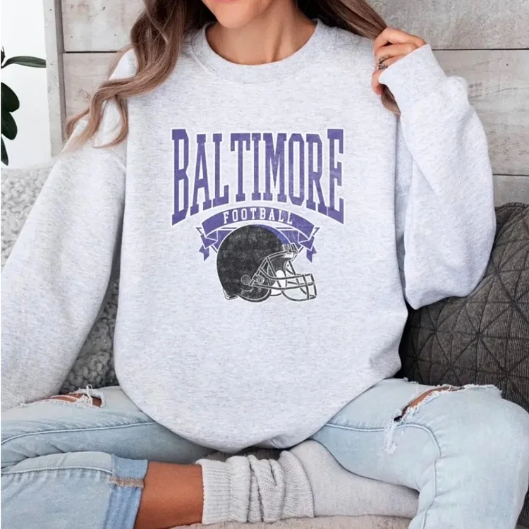 Vintage City Football Game Crewneck Unisex Sweatshirt