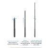 Bullet Time Invisible Rod Suitable For Shadowstone Insta360X4/X3 Panoramic Camera Extension Rod Invisible Selfie Rod Rotating Handle GoPro13/12 DJI Action5PRO/4 Bracket