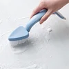 New  Brush With Scraper Washing Tool Kitchen Cleaning Tools Household Dining kitchen Accessories Cleaning Brushes New