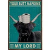 Your Butt Napkins My Lady-11CT Stamped Cross Stitch 40*60cm(Big Size)