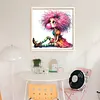 Weird Girl-11CT Stamped Cross Stitch 40*40cm/15.75*15.75in tapestrymarket
