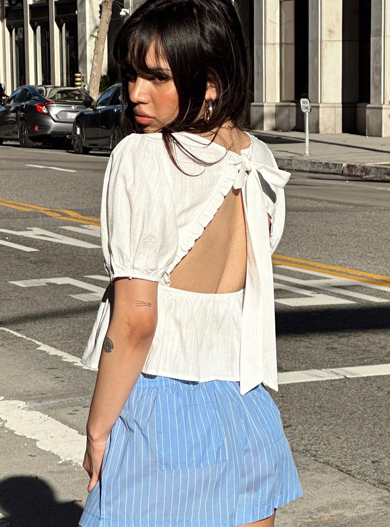 Llyge Viney Top White llyge