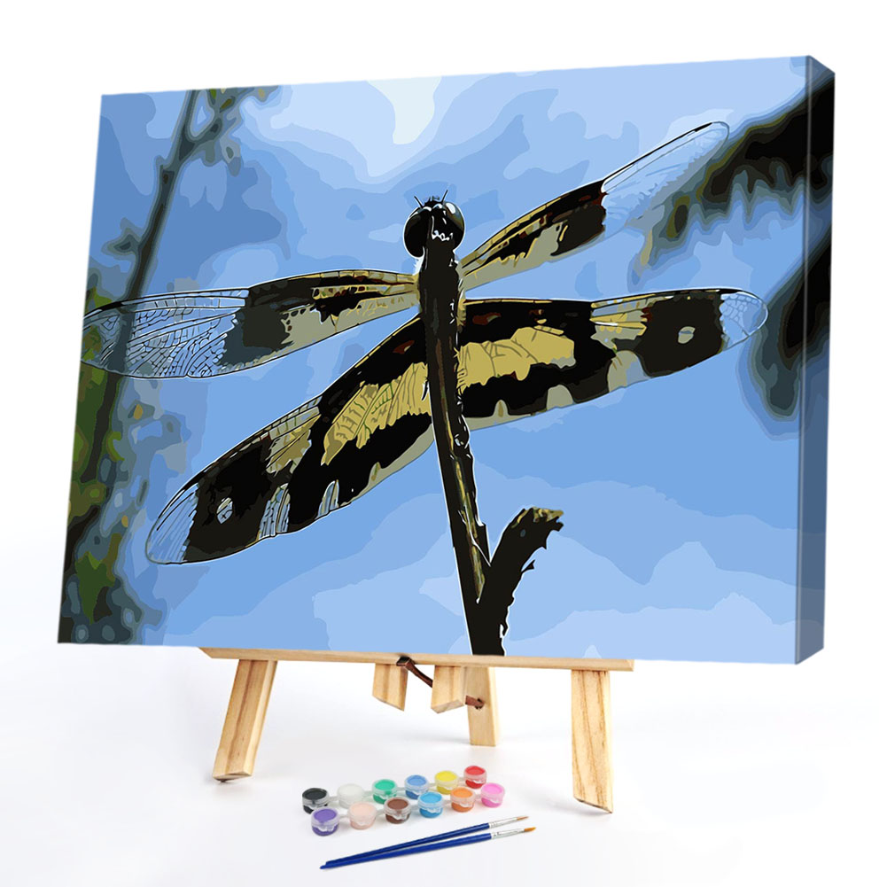 

40*50CM Paint By Numbers-Dragonfly, 501 Original