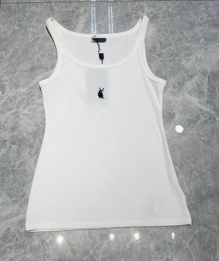 Women Casual Small Letter Logo Vest Tank Tops