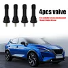 4pcs Snap-in Rubber Valve Stem for Qashqai Sylphy Teana X-Trail