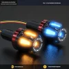 Motorcycle balance terminal, handlebar plug, handlebar stopper, decorative light