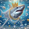 Shark - Crystal Rhinestone Diamond Painting