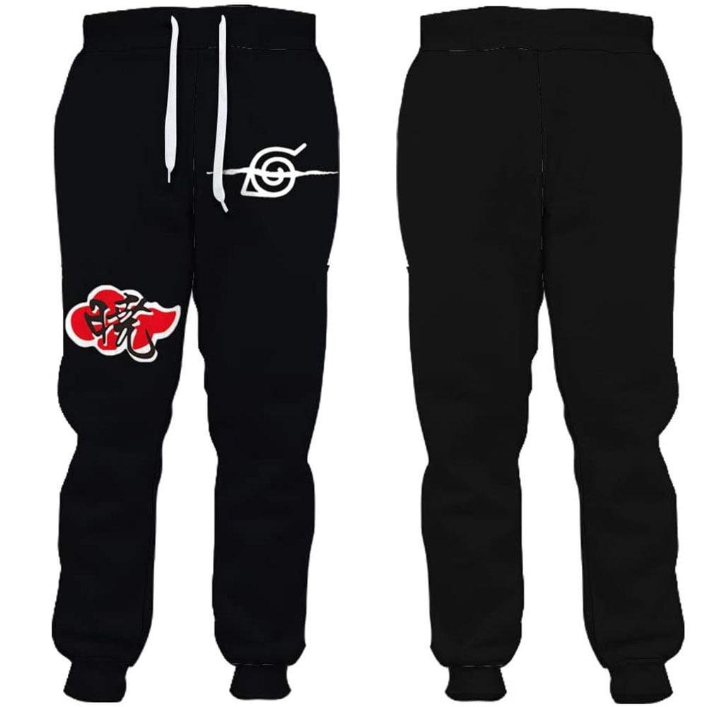 3D Prints Naruto Cosplay Costume Casual Pants  For Man