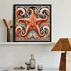 Diamond Painting-DIY Full Round Drill Starfish(40x40cm)
