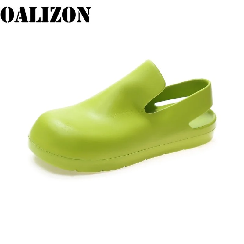 Female Women New Summer Flat Round Toe Flip Flops Slippers Sandals Shoes Lady Women Slingback Casual Slip On Beach Sandals Shoes