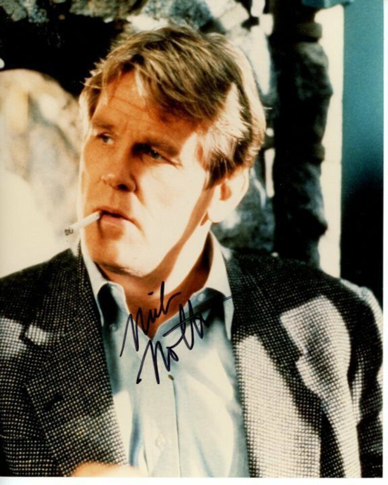 Nick nolte signed autographed 48 hrs. jack cates Photo Poster painting