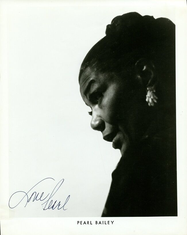 PEARL BAILEY Signed Photo Poster painting