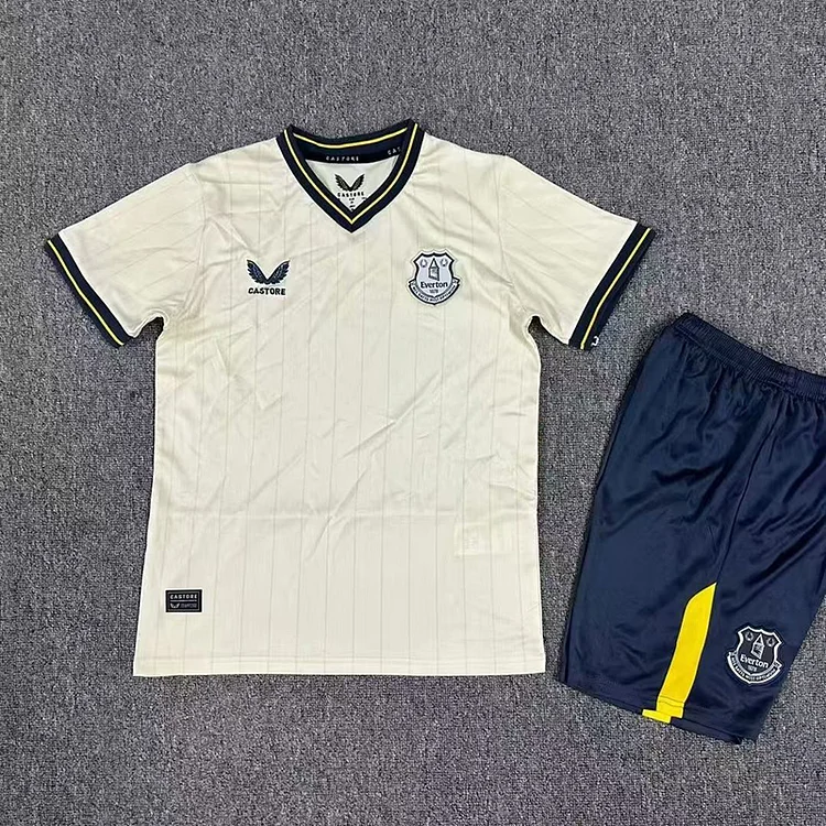 24-25 Kids Everton Second Away Football Shirt