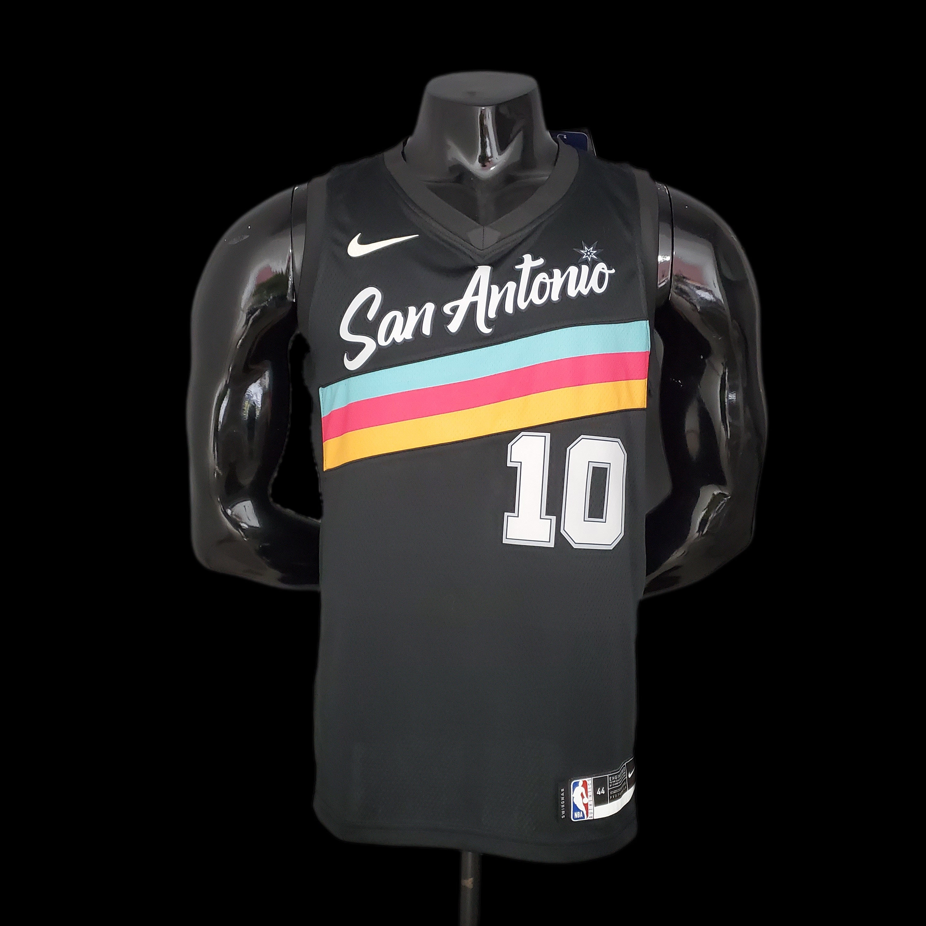 Maillot San Antonio Spurs 10 DeROZAN NBA Basket Maillot De Fou, site maillot de foot pas cher