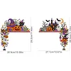 2pcs DIY Diamond Painting Halloween Door Corner Frame Wood(Halloween Pumpkin)