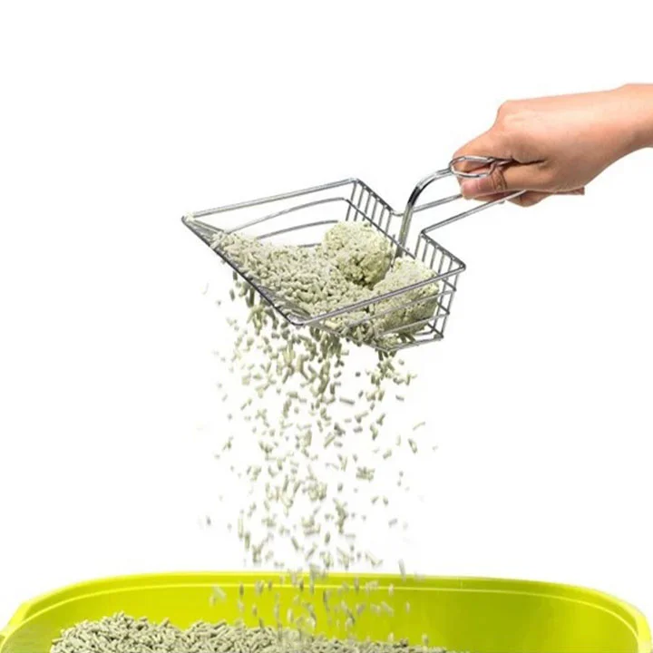 Easy Stainless Steel Cat Litter Scoop 1