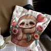 Sloth-11CT DIY Stamped Cross Stitch Shopping Bag 40*40cm