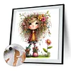 Quirky Girl-Paint by Numbers Quirky Girl 40*40CM