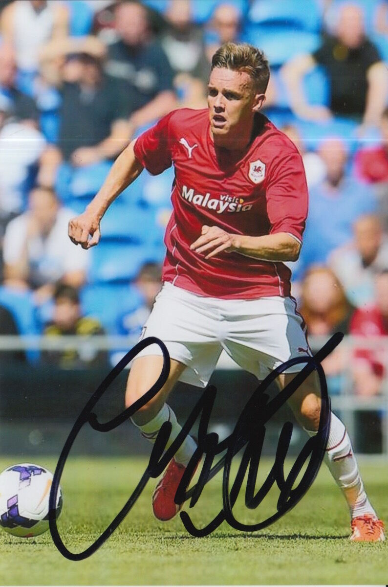 CARDIFF CITY HAND SIGNED CRAIG NOONE 6X4 Photo Poster painting.