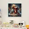 Christmas Mailbox-11CT Stamped Cross Stitch 45*45cm/17.72*17.72in