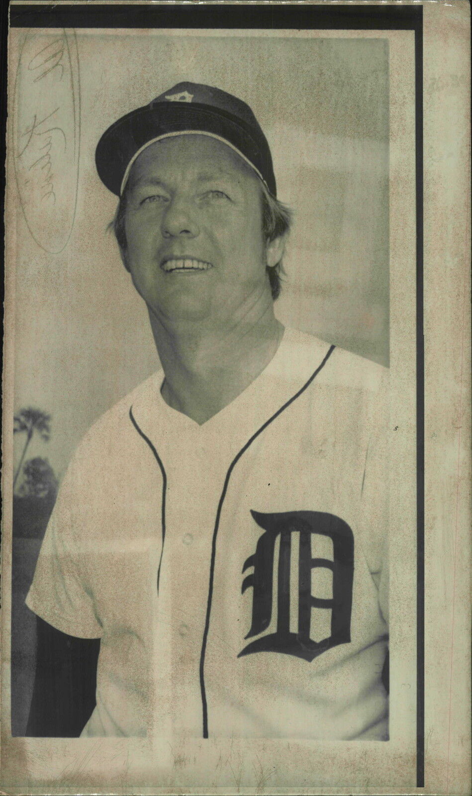 Al Kaline 1974 Press Photo Poster painting Detroit Tigers