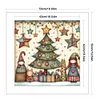 Christmas Tree-11CT Stamped Cross Stitch 50*50cm/19.69*19.69in