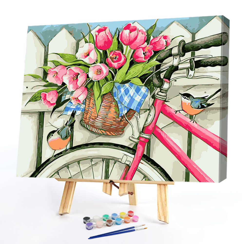 

40*50CM - Paint By Numbers - Flower, 501 Original