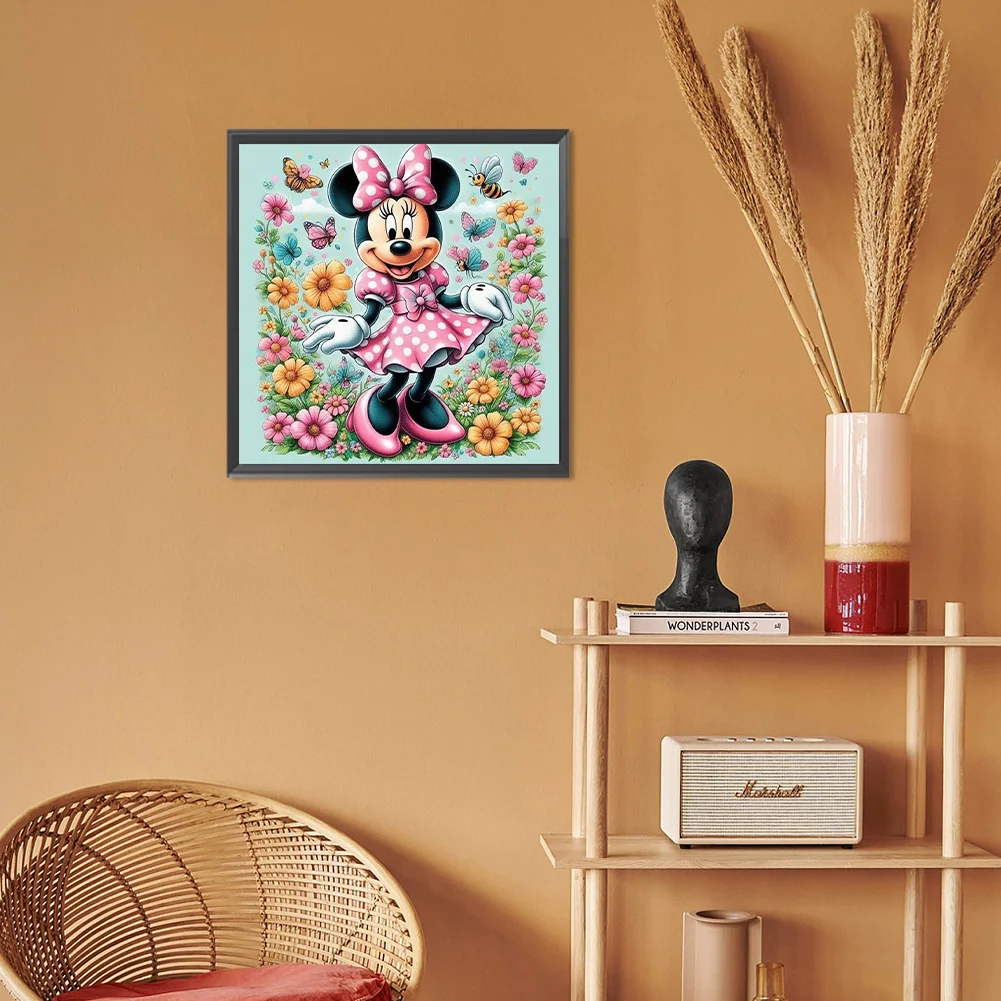 Diamond Painting - Full Round Drill - Mickey Mouse(Canvas|30*30cm)