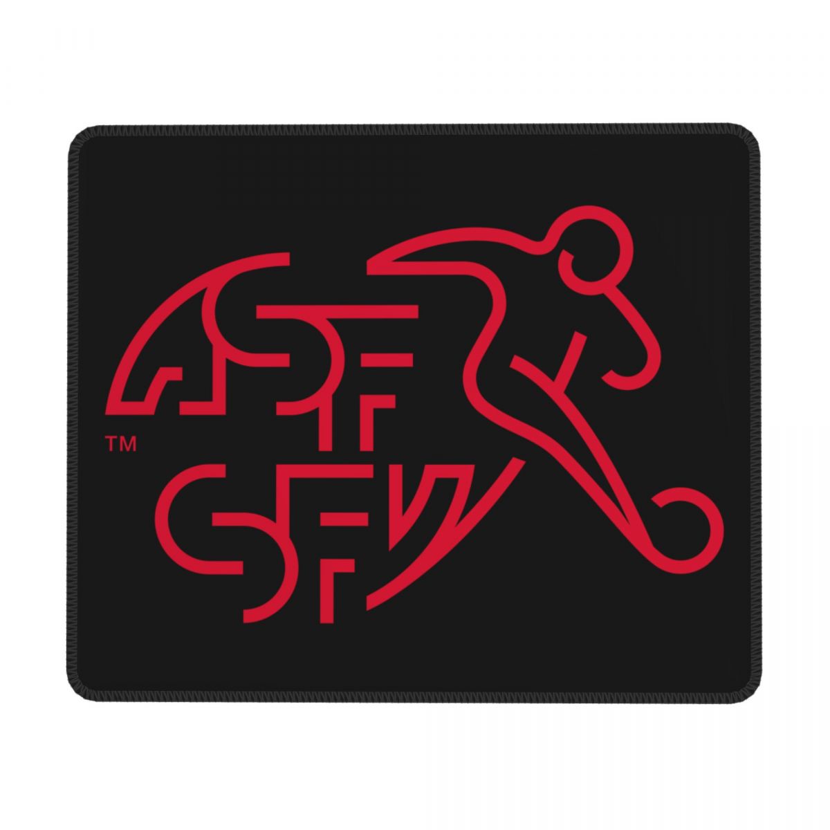 Switzerland National Football Team Square Waterproof Mouse Pad