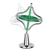 Metal Gyroscope Educational Gyro Relief Pressure Relieve Tool for Traditional Stress Gyroscope Toy Metal Anti Gravity Rotating Desk Gyroscope Flying Motion Balance Physics Toy Educational Training Gift