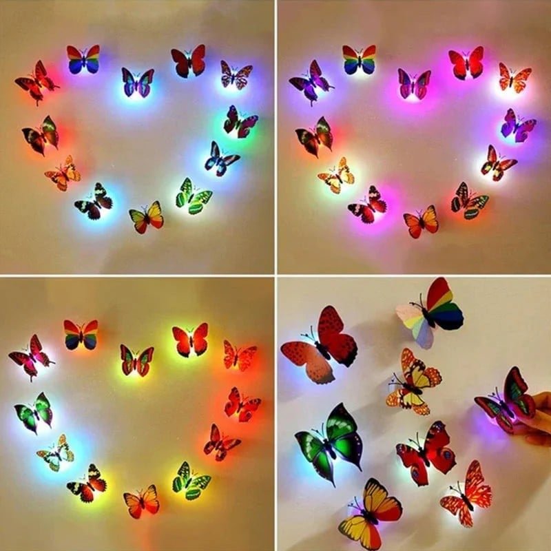 🎅Early Christmas Sale-49% OFF🎁3D LED Butterfly Decoration Night Light