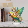 Acryl Papagei und Elf - 5d DIY Handwerk Ornament