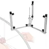 [US Local Warehouse] Universal Bicycle Wheel Truing Weaving Stand Adjustable Bicycle Wheel Lacing Tool Rim-Safe & Foldable Spoke Holder for Efficient Repair and Spoke Braiding