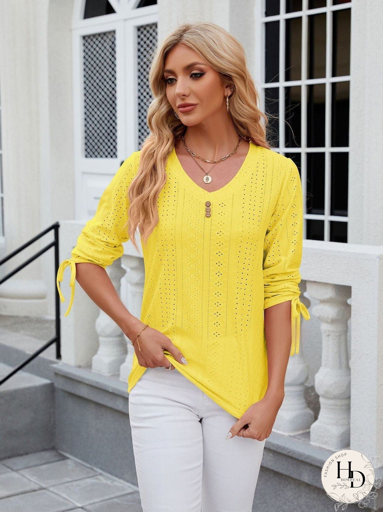 Versatile Knit Mock Neck T-Shirt